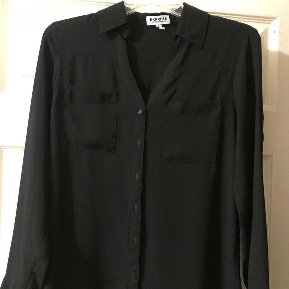 Express Original Fit Portofino Shirt; Size Small